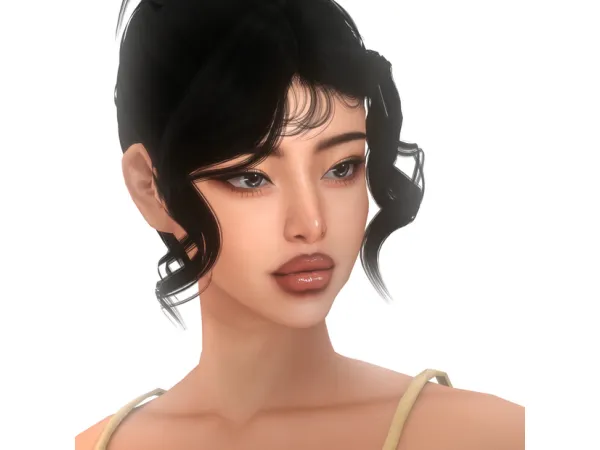 Mix Josie Lipliner by Chih - The Sims 4 Custom Content