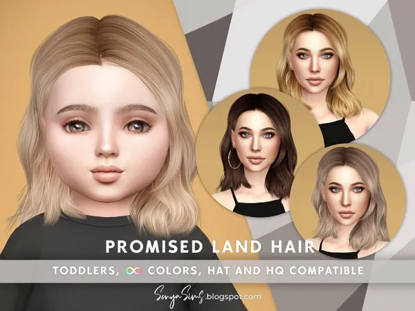 Promised Land Hair by sonyasims