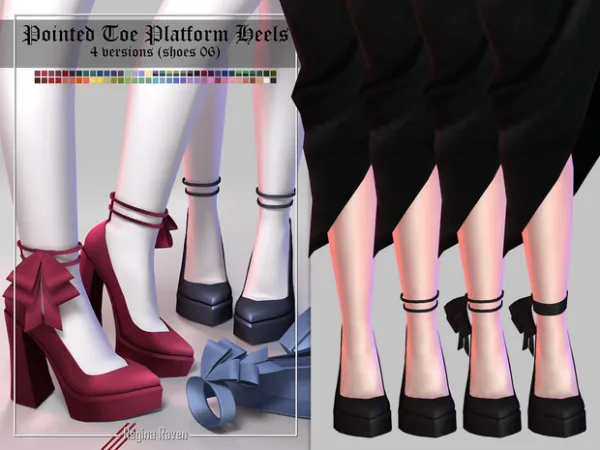 Mix Shoes 06 by - The Sims 4 Custom Content
