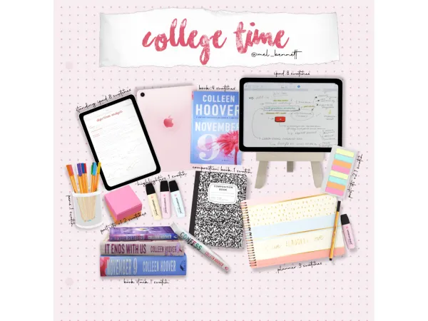 Alpha College Time Collection - The Sims 4 Custom Content
