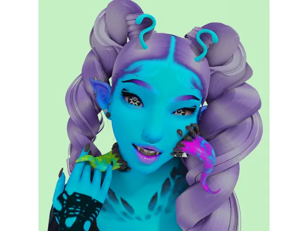 Maxis Match Uchuujin no Shita by Saruin - The Sims 4 Custom Content