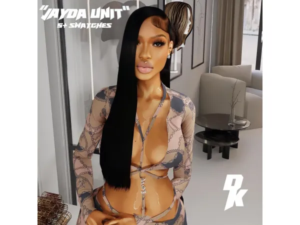 Alpha JAYDA UNIT - The Sims 4 Custom Content