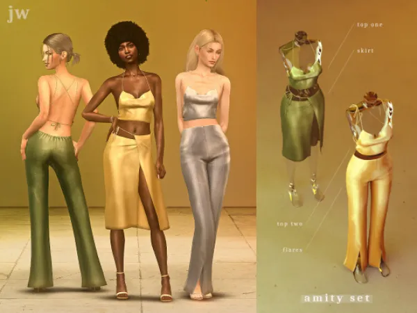 Mix Amity Set - The Sims 4 Custom Content