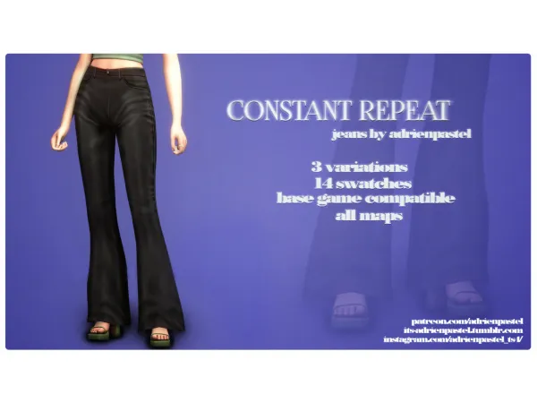 Constant Repeat - Jeans Set by adrienpastel
