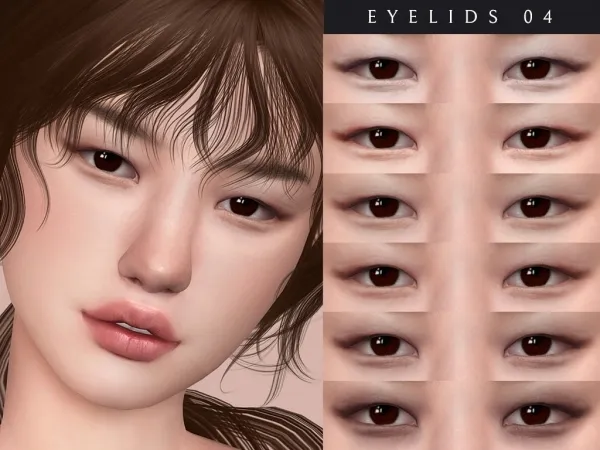 Alpha Eyelids 04 - The Sims 4 Custom Content