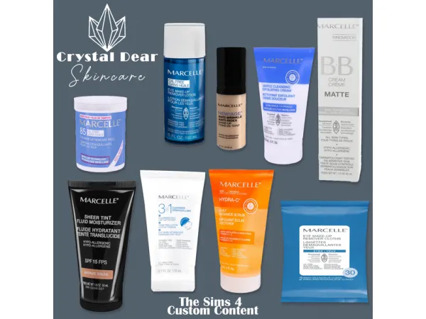 Skincare Clutter by CrystalDear