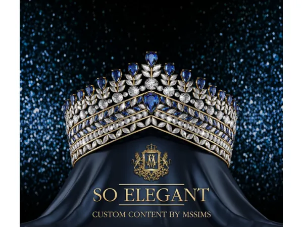 Alpha SO ELEGANT V2 by MSSIMS - The Sims 4 Custom Content
