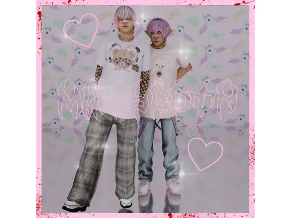 Maxis Match Creepy CUTE by MilkyGoth - The Sims 4 Custom Content