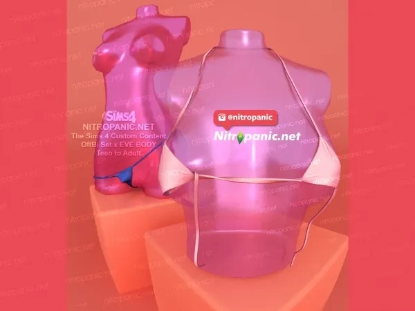 Alpha OffBi SET (BOTTOM) - The Sims 4 Custom Content
