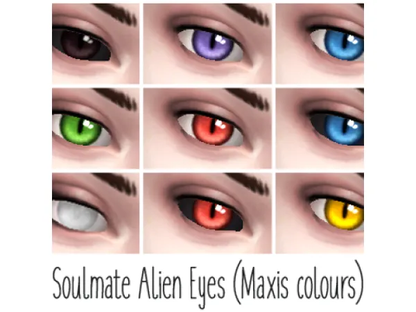Maxis Match Soulmate Eyes Vampires elsa by someone - The Sims 4 Custom Content