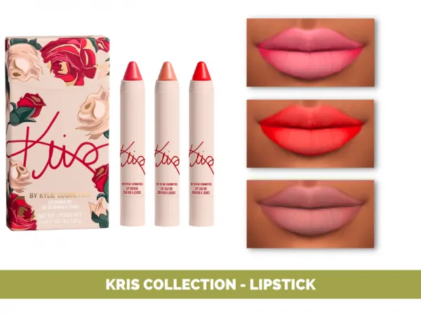 Alpha KRIS COLLECTION LIPSTICK by fifthscreations - The Sims 4 Custom Content