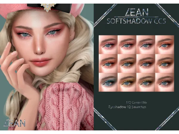 Alpha LEAN SOFTSHADOW CC5 by LEANSIMS - The Sims 4 Custom Content