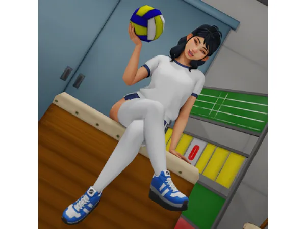 Maxis Match Sports Set by Saruin - The Sims 4 Custom Content
