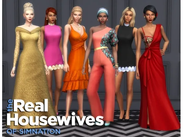 Maxis Match September 2022 Real Housewives of Simnation creamforbreakfast by ice - The Sims 4 Custom Content