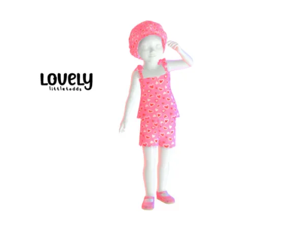Alpha Lovely Set V2 by littletodds - The Sims 4 Custom Content