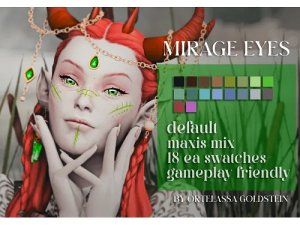 [ORTELASSA GOLDSTEIN] MIRAGE EYES