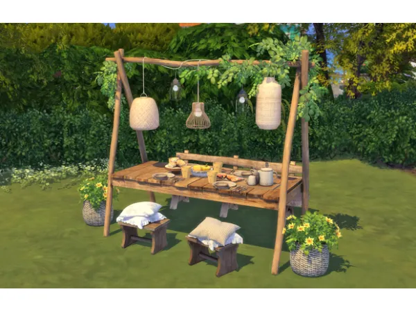 Alpha Summer by Pinkbox AnYe - The Sims 4 Custom Content