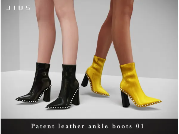 Alpha The Boots Collection Part I sims by Jius - The Sims 4 Custom Content