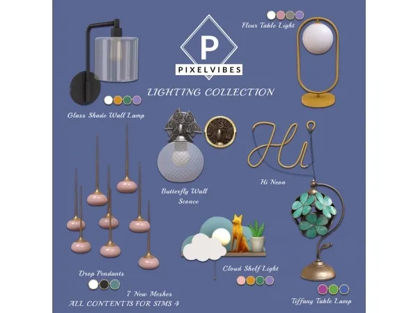 Alpha Lighting Collection - The Sims 4 Custom Content