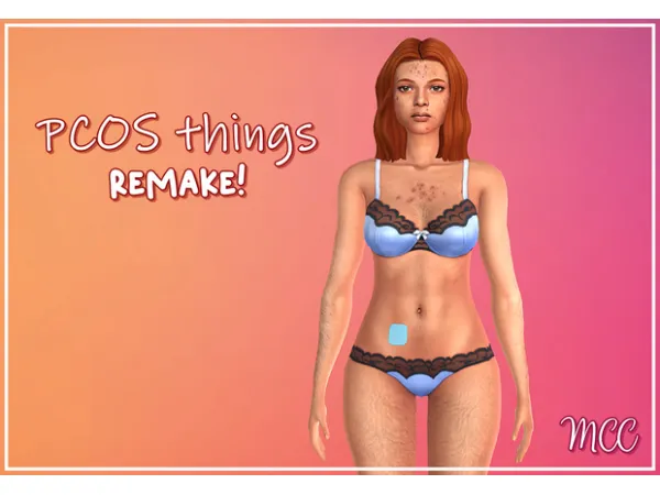 Maxis Match PCOS THINGS REMAKE by Mooncatcher's Corner - The Sims 4 Custom Content