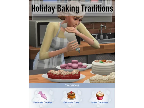 Maxis Match Holiday Baking Traditions by xbrettface - The Sims 4 Custom Content