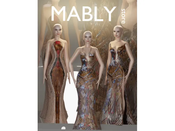 Alpha 10 set by Mably - The Sims 4 Custom Content