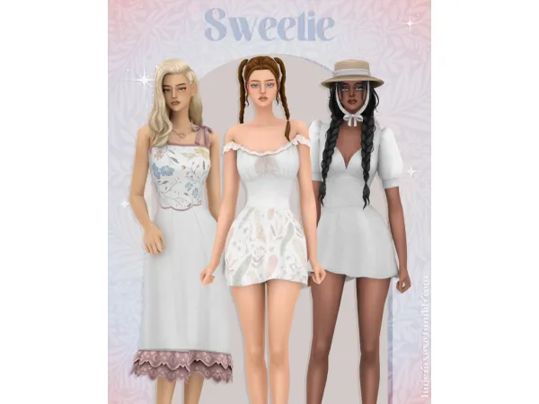 Maxis Match Sweetie by HuiEn - The Sims 4 Custom Content