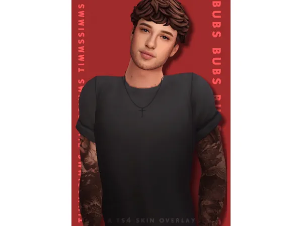 Maxis Match BUBS A SKIN OVERLAY by kingbabe - The Sims 4 Custom Content