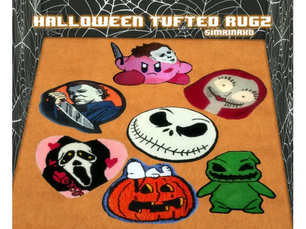 Halloween Tufted Rugz