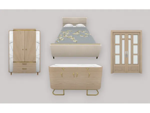 Mix RH Mini Set by SimPlistic - The Sims 4 Custom Content