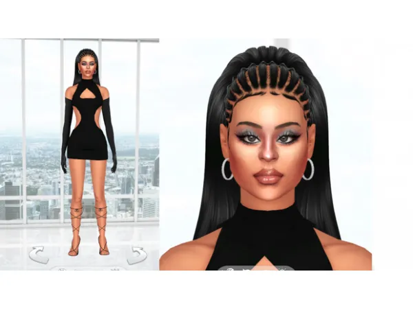 Alpha Maddy Sim by [CAS Sims] - The Sims 4 Custom Content