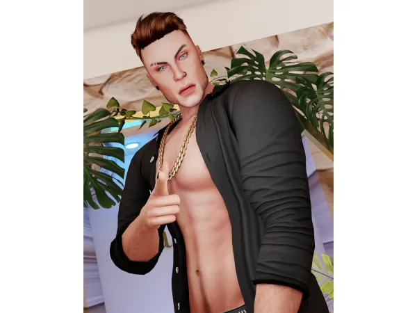 Alpha Filippo Male Sim - The Sims 4 Custom Content