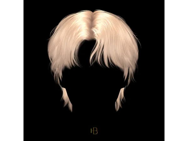 Alpha HAIR 56 RUG by MoooD - The Sims 4 Custom Content