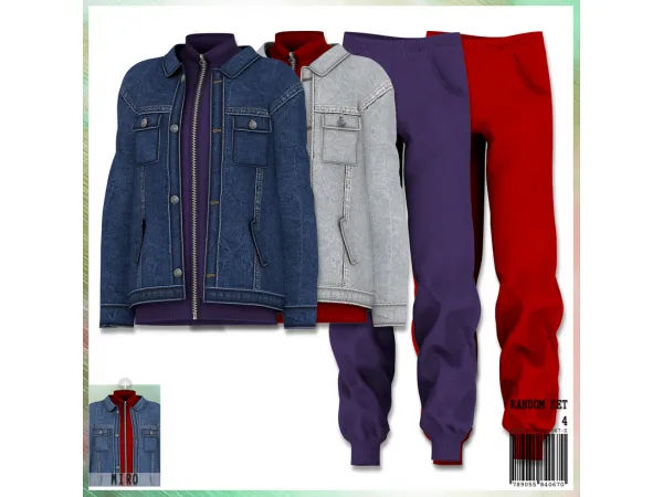 Alpha RANDOM Set 4 - The Sims 4 Custom Content