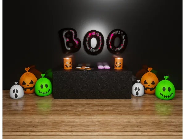 Alpha Halloween Clutter - The Sims 4 Custom Content