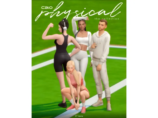 Maxis Match Physical A 27 item collection by Caio - The Sims 4 Custom Content