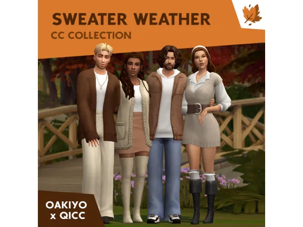 Maxis Match Sweater Weather Collaboration by quirky - The Sims 4 Custom Content