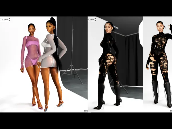 Alpha BOTCHED BUNDLE AUG '22 by bigbotched - The Sims 4 Custom Content