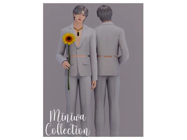 Alpha BTS ENTIRETY COLLECTION NAMJOON by miniwa - The Sims 4 Custom Content