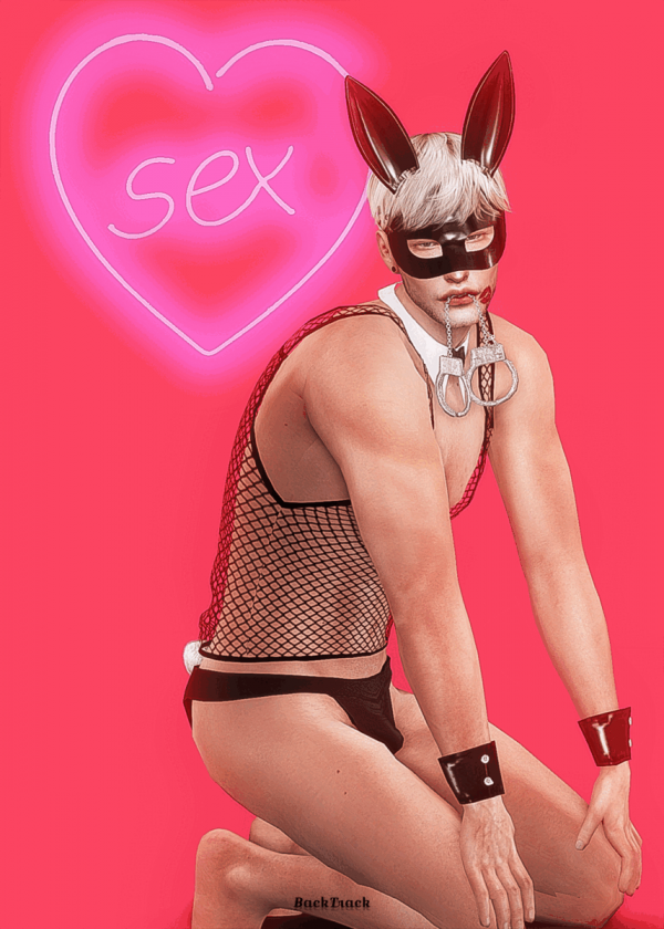 Alpha Playboy Costume Set Gift 2 by simsfinds - The Sims 4 Custom Content