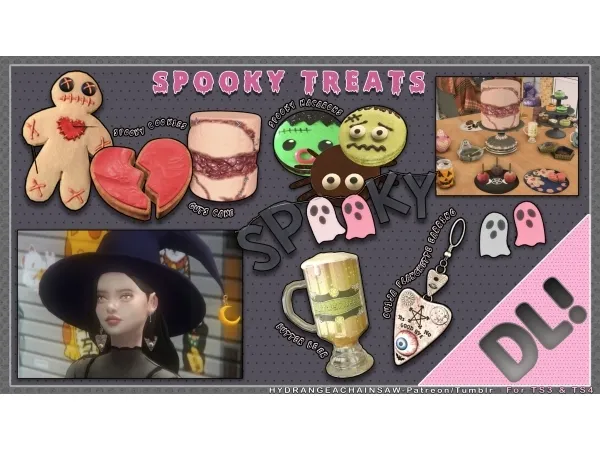 Alpha Spooky Treats - The Sims 4 Custom Content