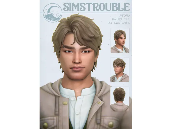 Maxis Match PEDRO by simstrouble Updated 26th October 2022 - The Sims 4 Custom Content