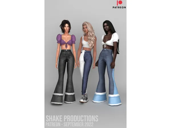 Alpha September 2022 by Shake Productions - The Sims 4 Custom Content