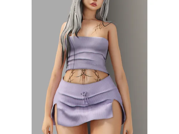 Alpha OUTFIT DIOREN - The Sims 4 Custom Content