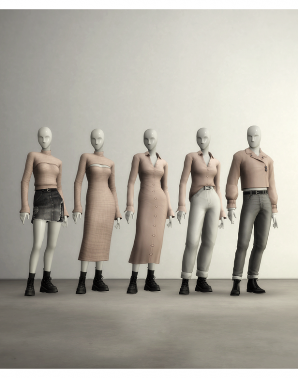 Maxis Match Autumn City (30 Color) by simsfinds - The Sims 4 Custom Content