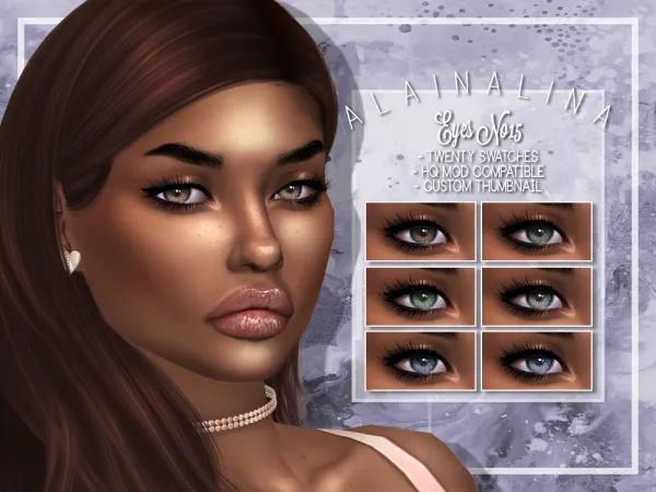Mix Eyes No15 - The Sims 4 Custom Content