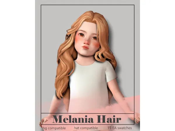 Maxis Match Toddler Hair Pack No4 by Sunivaa - The Sims 4 Custom Content