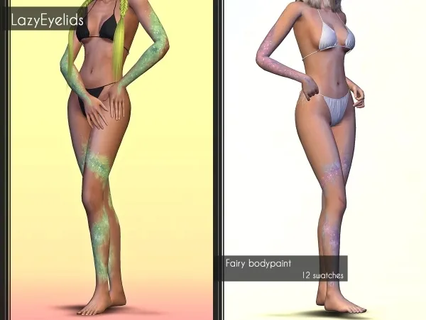 Fairy bodypaint