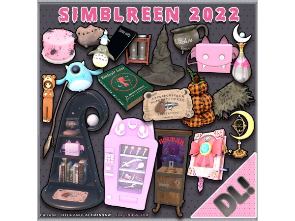 Alpha Simblreen 2022 - The Sims 4 Custom Content