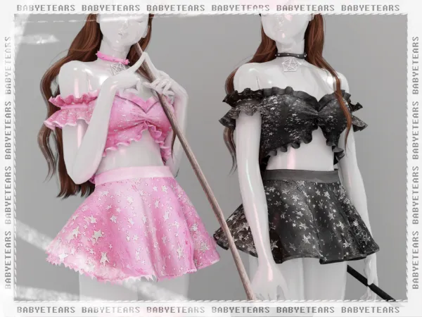 Alpha Witch set by babyetears - The Sims 4 Custom Content